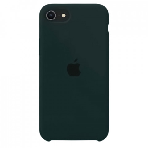 Чохол (copy) Silicone Case для Iphone SE 2020 Forest green